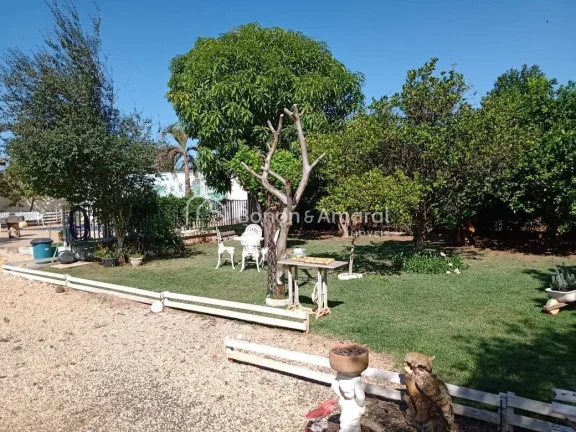 Imagem Chácara com1300 metros casa com 3 quartos sendo todos com suíte, bela área de churrasqueira com p...
