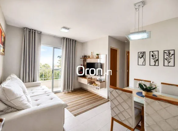 Apartamento mobiliado com 2 dormitórios à venda, 58 m² por R$ 355.000 - Setor Goiânia 2 - Goiânia/GO