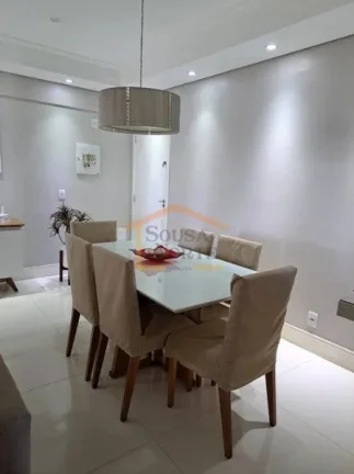 Imagem Apartamento 3 dormitórios, sendo 1 suíte, sala para 2 ambientes, varanda gourmet com churrasqueira...