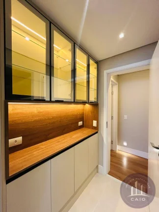 Imagem Apartamento mobiliado com 287 m² a venda por R$ 4.490.000 Alphaville/SP