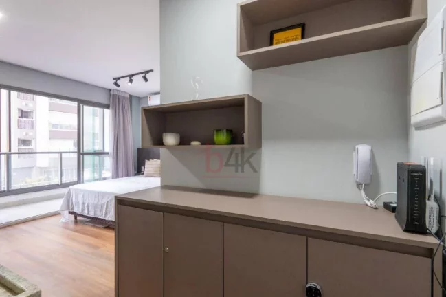 Imagem Studio no Brooklin Mobiliado: Renda de até R$ 4.500/mês | 32m²
