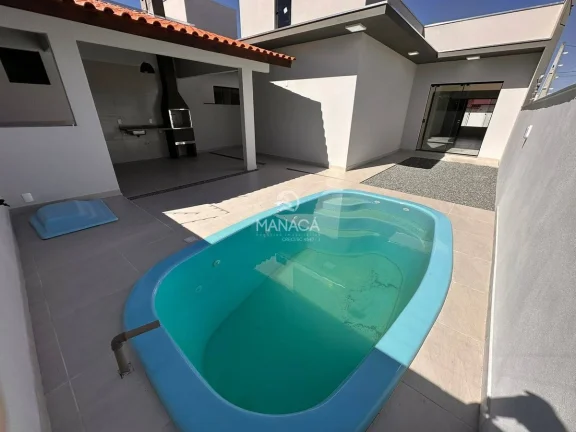 Imagem Casas com 3 Dormitórios e Piscina em Barra Velha/SC