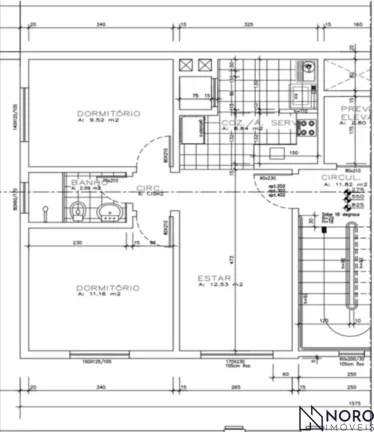 Vende-se Apartamento Ideal para Estudantes no Bairro Rosário!