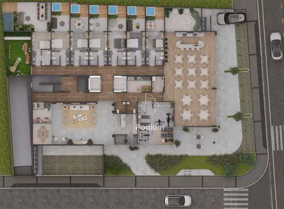Imagem Flat térreo com piscina privativa localizado no cabo branco - FL0295