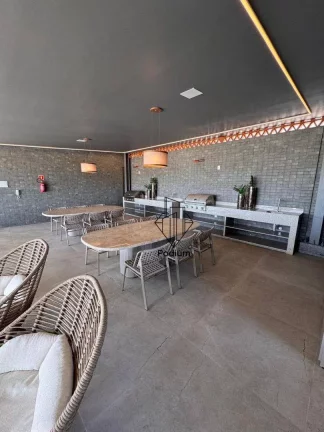 Imagem Apartamento frente mar, pé na areia com varanda/sacada gourmet e vista para o mar da praia do Bessa -CO0351
