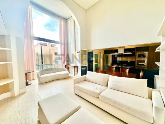 Imagem Apartamento de luxo no coração do Jardins: 2 quartos, 2 suites, 2 salas, 3 banheiros, 2 vagas de garagem, 107m². Venda ou locação em São Paulo-SP!