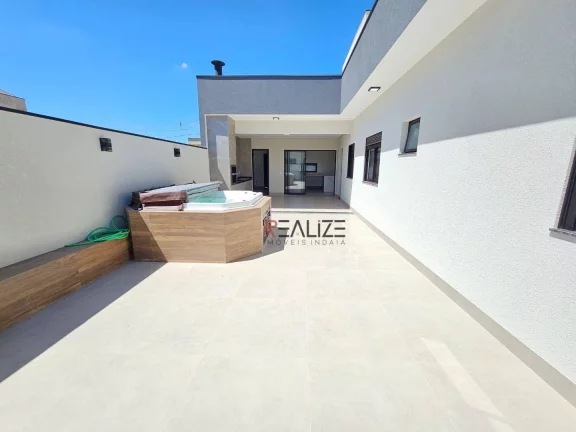 Imagem Casa com 3 suítes e quintal à venda, 186 m² por R$ 1.650.000 - Condomínio Park Gran Reserve - Indaiatuba/SP