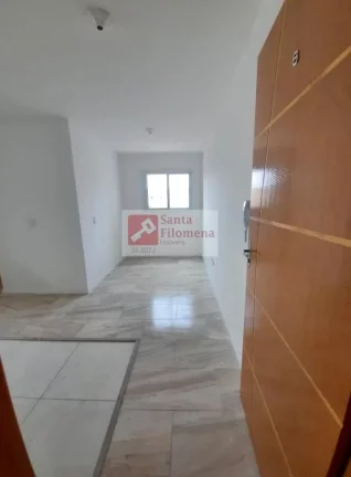 Imagem Cobertura para Locação em Santo André, Vila Tibiriçá, 2 dormitórios, 1 banheiro, 1 vaga