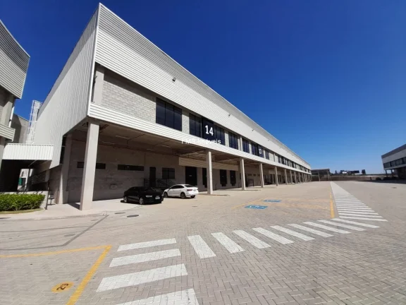 Imagem Galpão Industrial para Locação em Jundiaí-SP, Bairro Aeroporto: 3 Salas, 2 Banheiros, 2 Vagas, 1.303,88 m².