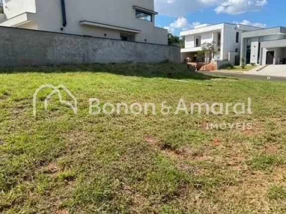 Imagem Terreno à venda no Condomínio Reserva do Itamaracá em Valinhos, com 420m², pronto para construir...