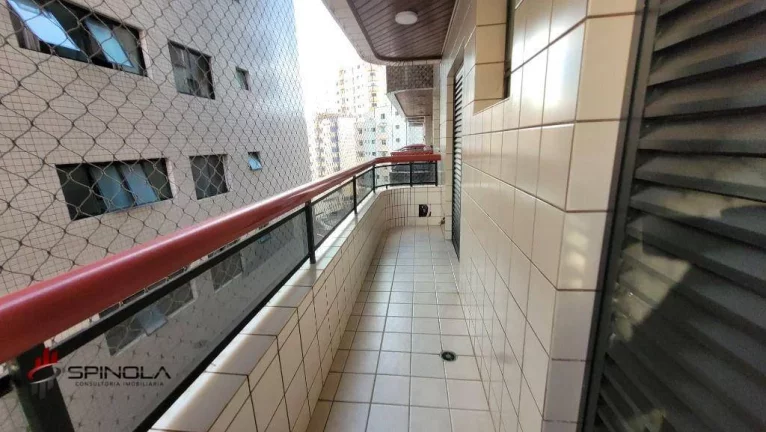 Imagem Apartamento com 3 dormitórios à venda, 131 m² por R$ 720.000,00 - Tupi - Praia Grande/SP