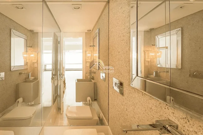 Imagem Apartamento de Luxo na Graça: 108m² nascente, vista mar, porteira fechada, 2 suítes, sala de TV, 3