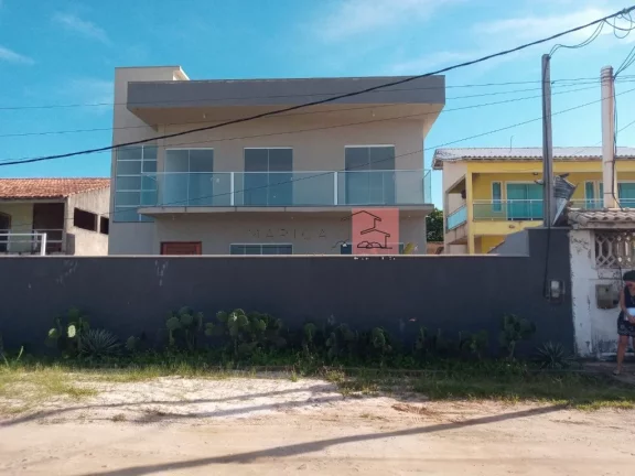 CASA DUPLEX NOVA EM CORDEIRINHO - EM FRENTE AO MAR