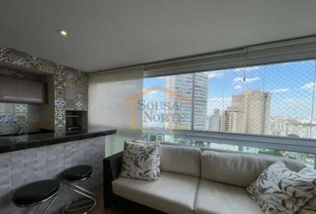 Imagem Apartamento 3 dormitórios, sendo 3 suítes, escritório, sala 2 ambientes, varanda gourmet, lavabo,...