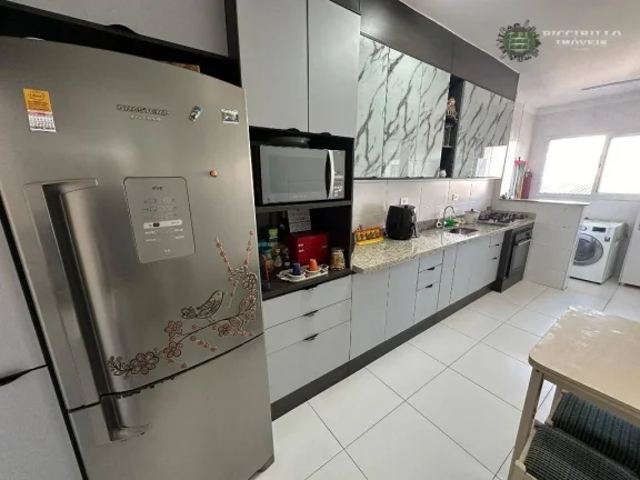 Imagem Apartamento com 2 dormitórios sendo 2 suítes à venda, 107 m² por R$ 599.000 - Aviação - Praia Grande/SP