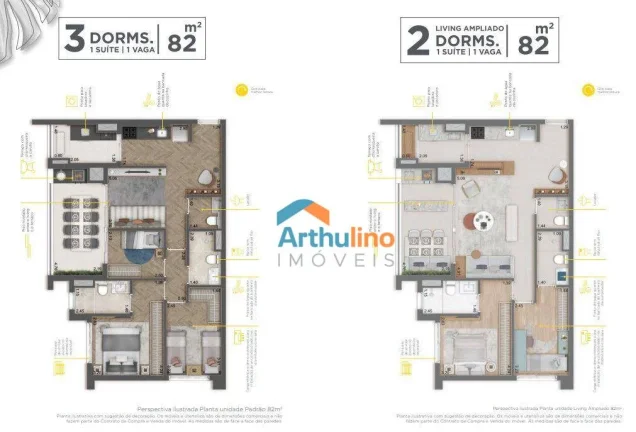 Imagem Apartamento 82 m² com 3 dormitórios à venda a partir de R$ 789.295,02 - Alto da Mooca - São Paulo/SP