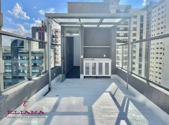 Imagem Cobertura em São Paulo, Vila Nova Conceição, com 2 quartos, 160m²