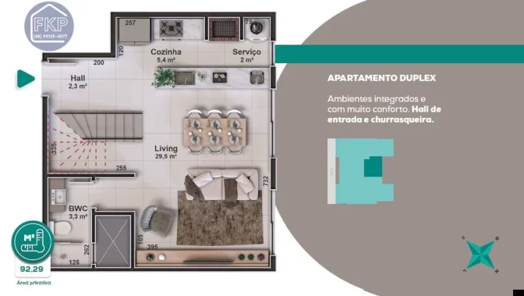 Imagem Apartamento 2 dormitórios!