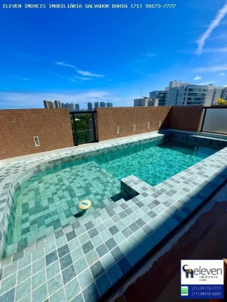 Imagem COBERTURA - ALPHAVILLE 1  226 M E 3 SUITES  SUPER AMPLA, VISTA LIVRE, REFORMADA, COM PISCINA PRIVATIVA, EM ALPHAVILLE 1.