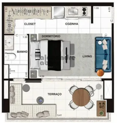 Imagem Apartamento a venda no Vision Paulista na Rua Augusta