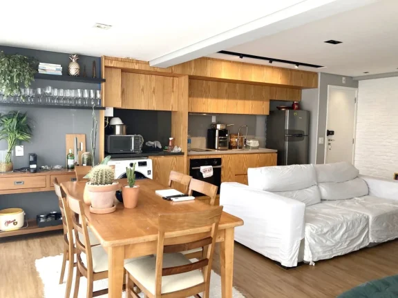 Imagem Apartamento 68M², 2Q, 1 Suíte, 2 Banheiros, 2 Vagas, Varanda Gourmet, Teto rebaixado em Gesso, Academia, Churrasqueira, Piscina Adulto e Infantil.