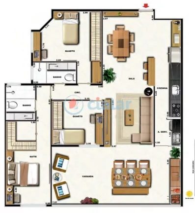 Imagem Garden à venda 3 Quartos 1 Suite 2 Vagas 159.91M Grajaú Rio de Janeiro - RJ | Elegance Residence Imagem Garden à venda 3 Quartos 1 Suite 2 Vagas 159.91M Grajaú Rio de Janeiro - RJ | Elegance Residence