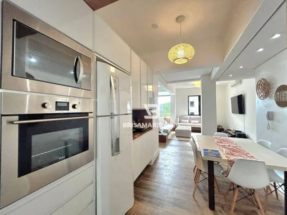 Imagem Apartamento à venda, 116 m² por R$ 660.000,00 - Pitangueiras - Guarujá/SP