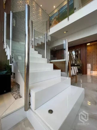 Imagem A 5ª Avenida selecionou esse exclusivo DUPLEX decorado pé direito de 6 metros, 200 m² piscina privativa no Charmoso Edifício LUMIERE Horto Florestal