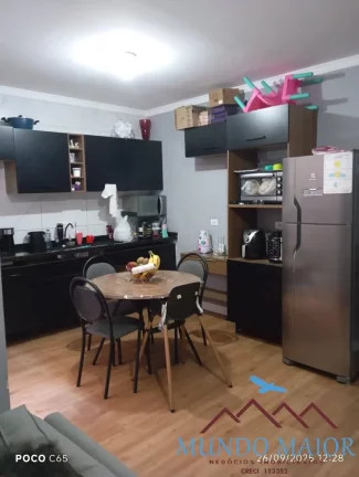 Apto sem Condomínio 50m V. Alzira- 2 Dormitórios,1 Vaga-Local Privilegiado