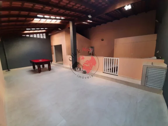 Imagem Sobrado Novo 200M2 Da praia .Estudo permuta por menor valor ,5 dorms c 2 suites , varanda e piscina ,10 vagas bairro Santa Terezinha, Itanhaem