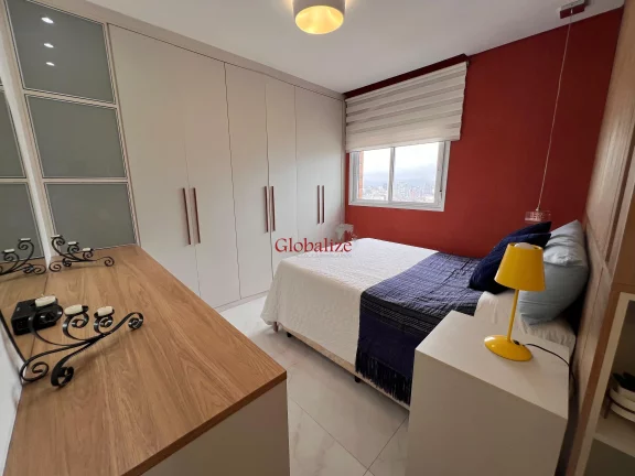 Imagem Apartamento Studio com 1 Vaga Demarcada + Depósito em Prédio com Lazer Completo no Bairro do Campo Grande em Santos por R$ 690 mil