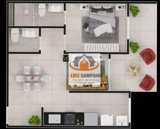 Imagem Apartamento, Centro de Itanhaém, Lançamento