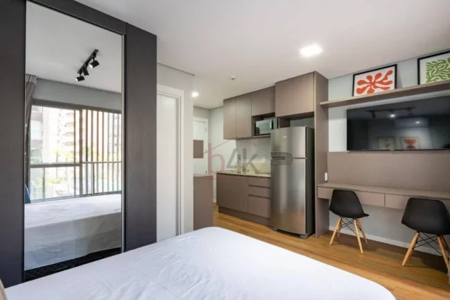 Imagem Studio no Brooklin Mobiliado: Renda de até R$ 4.500/mês | 32m²