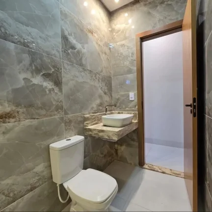 Imagem Incrivel Casa 3/4 C Suite Com Area Gourmet No Santa Luzia