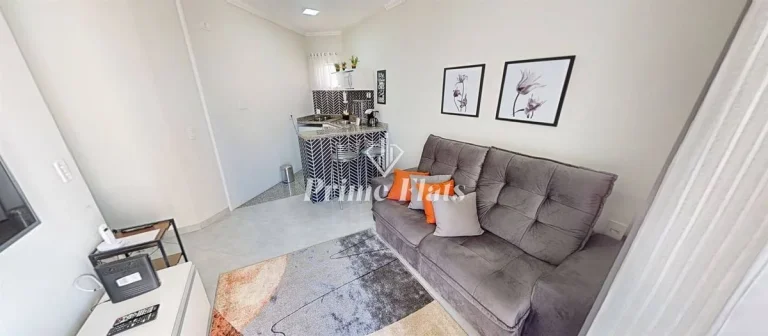 Imagem Flat disponível para locação no Royal Ibirapuera Park, com 42m², 1 dormitório e 1 vaga de garagem