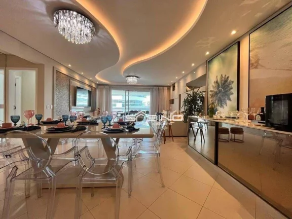 Imagem Apartamento Frontal à Venda em Riviera, no Edifício Casa Blanca, com 4 Suítes 4 vagas 254m²