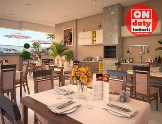Imagem CREDLAR Prédio com Lazer Apartamento com 2 dormitórios à venda, 46 m² a partir R$ 349.500 - Parque São Vicente - São Vicente/SP