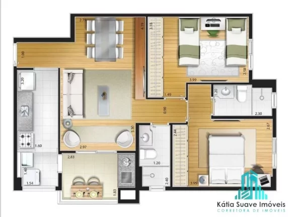 Imagem Apartamento para Venda em São Caetano do Sul / SP no bairro Fundação