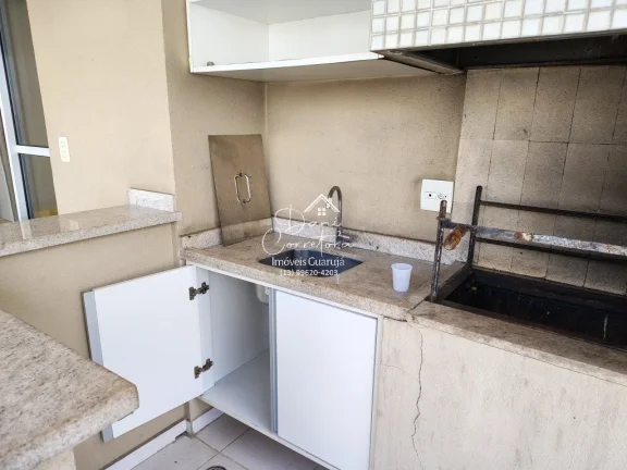Imagem Apartamento à venda no Jardim Astúrias, Guarujá-SP: 3 quartos, 1 suíte, 2 salas, 2 banheiros, 2 vagas de garagem, 110m².