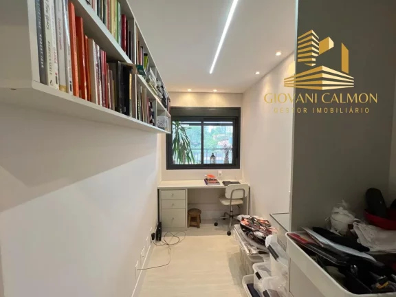 Imagem Apartamento de Luxo no Brooklin Paulista: 2 quartos, 2 suítes, 2 salas, 1 banheiro, 2 vagas, 130m² - São Paulo-SP