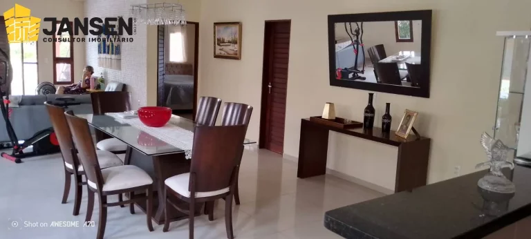 Imagem CASA DE CAMPO COM 03 QUARTOS SENDO 02 SUÍTES EM CONDOMÍNIO FECHADO