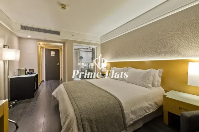 Imagem Flat disponível para venda no Meliá Campinas, com 27m², 1 dormitório e 1 vaga de garagem