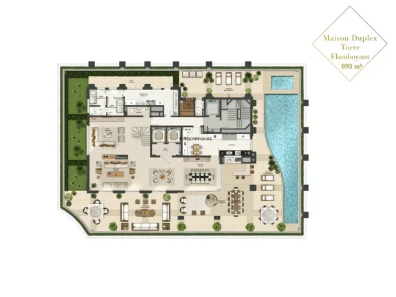 Imagem Imóvel com 5 Quartos à Venda, 893 m² em Vila Olímpia - São Paulo