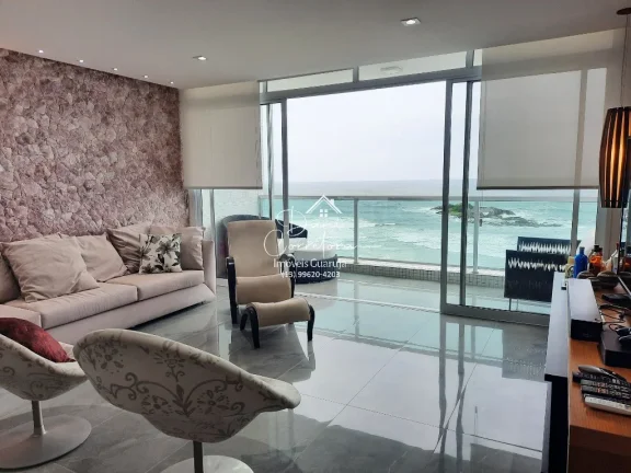 Imagem Maravilhoso apartamento frente mar Pitangueiras