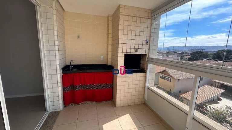 Imagem Apartamento com 3 dormitórios à venda, 92 m² por R$ 840.000,00 - Ponta da Praia - Santos/SP