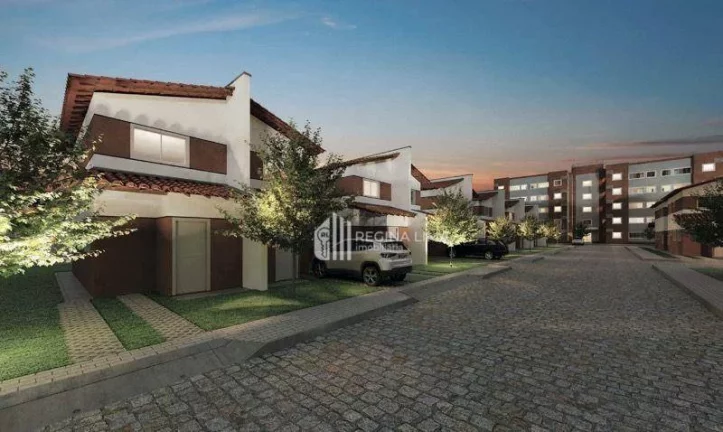Imagem Casa duplex em construção, 2 dormitórios à venda por R$ 228.871,00 - Condomínio RESERVA ALVORADA - Cajueiro - Timon/MA