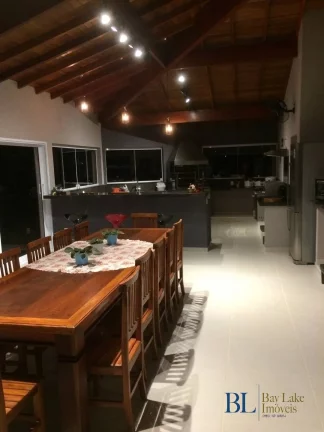 Imagem Casa Em Condomínio Atibaia!! 8suítes Piscina Área Gourmet!! Permuta em SP