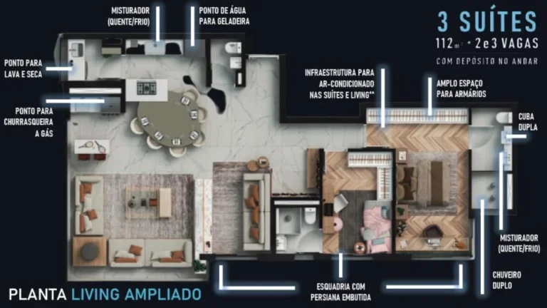 Imagem Apto. GRAN ALPHAVILLE - 86m²