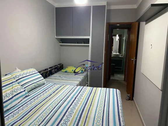 Imagem Apartamento com 2 dormitórios à venda, 74 m² por R$ 735.000,00 - Guilhermina - Praia Grande/SP