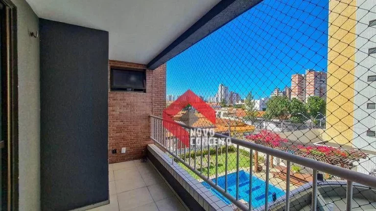 Imagem Apartamento com 3 dormitórios à venda, 117 m² por R$ 630.000,00 - Meireles - Fortaleza/CE